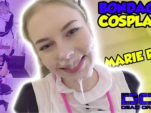 Light-haired Costume play Teen Spy missionary with Shibari Restrain bondage String Mimi Cica Trailer#3
