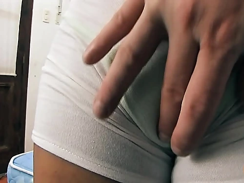 Lush Culo Teenager Instructing and Taunting cock. Super-sexy Cameltoe.